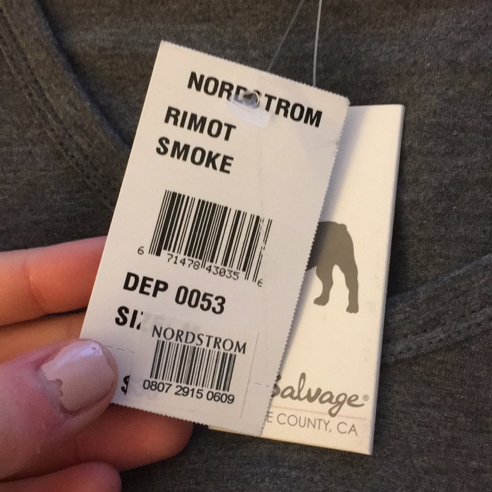 GRAY SIMPLE SHIRT - Picture 3 of 4